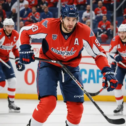 Овечкин пашет целыми днями, чтобы крушить рекорды в Америке!