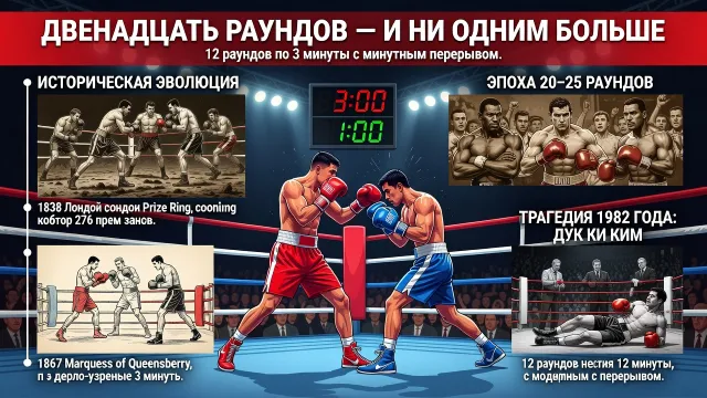 Сколько раундов в боксе: правила времени, перерывы и как считается поединок